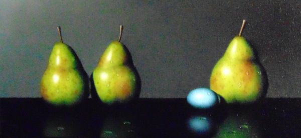 Click to view detail for Pears & Robin's Egg 6 X 12